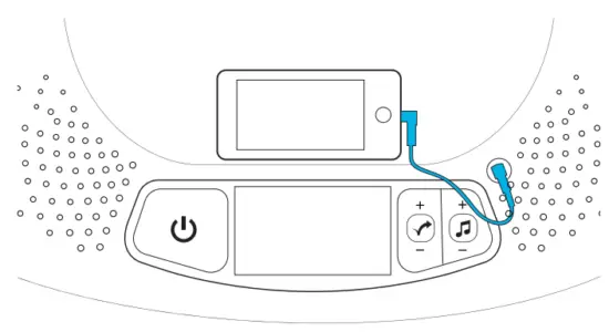4moms 2000800 MamaRoo 4 Multi Motion Baby Swing - MP3 PLUG