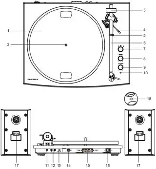 CROSLEY-T150B-Stere-Turntable-System-1