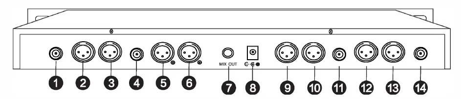 PHENYX PRO PTU-6000 Selectable Frequency UHF Eight-Channel--Wireless-Microphone-System-FIG-2