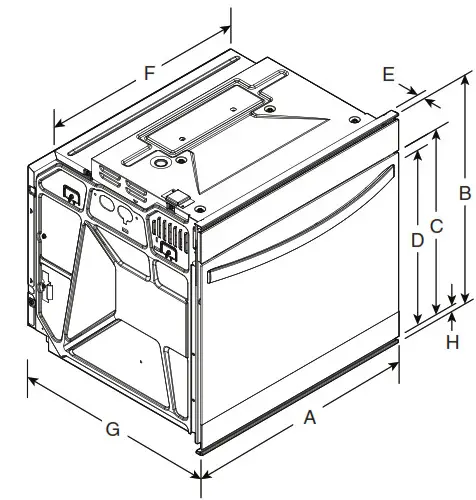 Whirlpool WOD51ES4ES Built In 24 Inch Single and Double Oven