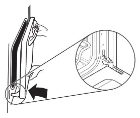 Whirlpool WOD51ES4ES Built In 24 Inch Single and Double Oven - hanger