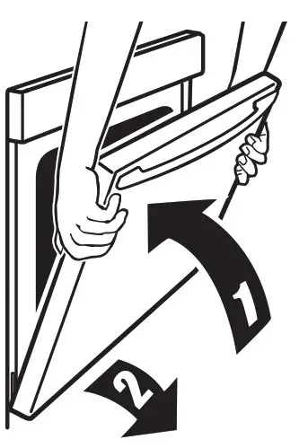 Whirlpool WOD51ES4ES Built In 24 Inch Single and Double Oven - holding