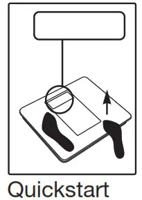 beurer PS 160 Personal Bathroom Scale - Weighing 3