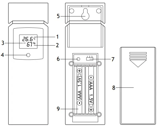 levenhuk Wezzer Plus LP20 Weather Station - Fig1