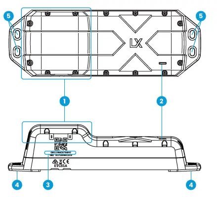 LX Andromeda Tracking and Monitoring Device fig 1