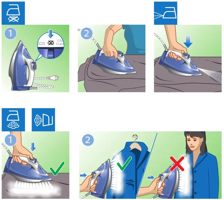 PHILIPS GC3910 PerfectCare Steam Iron - Product Overview 4