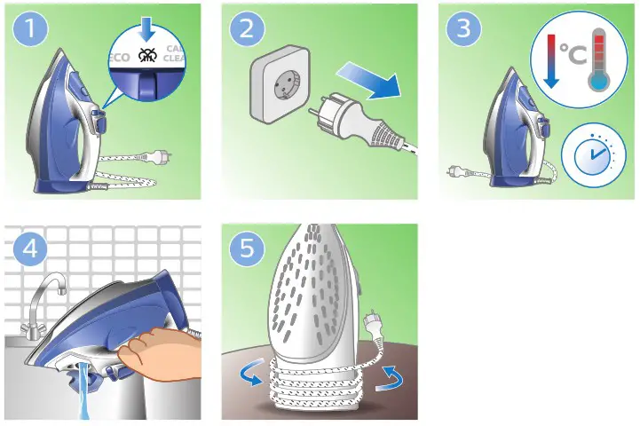 PHILIPS GC3910 PerfectCare Steam Iron - Product Overview 6