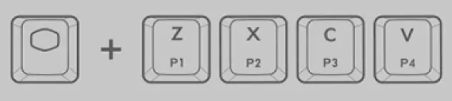 cooler master CK721 Hybrid wireless mechanical keyboard FIG 7