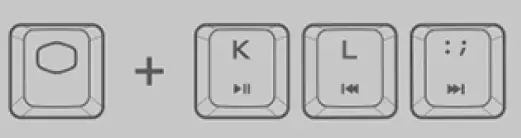 cooler master CK721 Hybrid wireless mechanical keyboard FIG 8