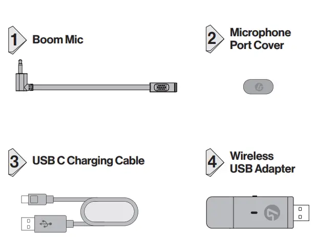 LucidSound LS100P Wireless Gaming Headset - 1