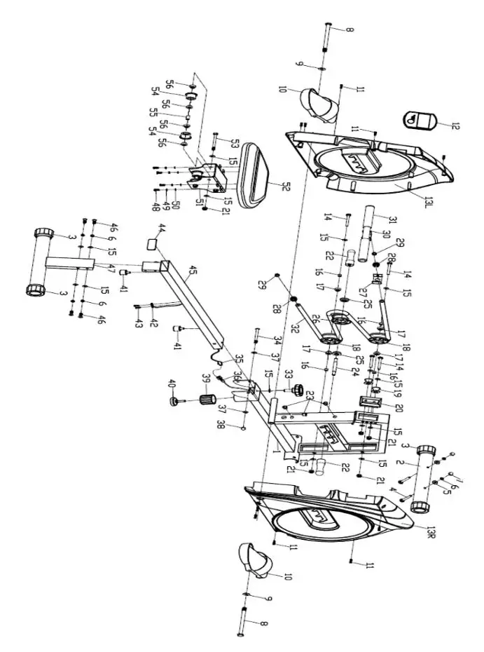 FORTIS FSMEXRWMC1A Foldable Mechanical Exercise Rowing Machine User Guide - OVERVIEW