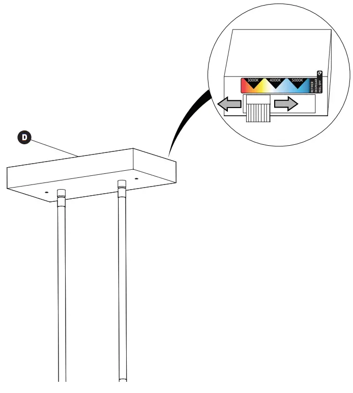 artika PDT BLC C1BL Baldwin LED Pendant Light FIG 2