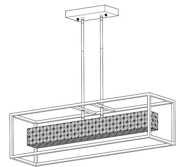 artika PDT BLC C1BL Baldwin LED Pendant Light