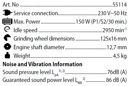 Gude-GDS-125-A-Workbench-Grinding-Machine-fig-12