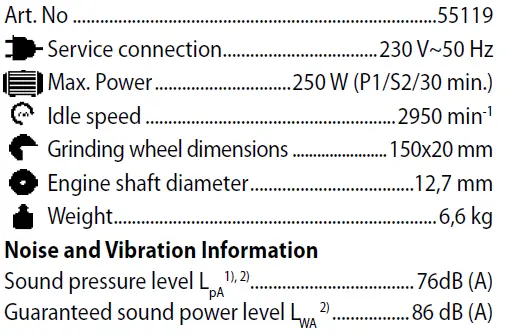 Gude-GDS-125-A-Workbench-Grinding-Machine-fig-13