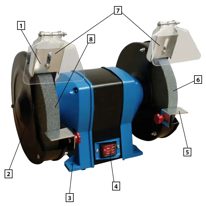 Gude-GDS-125-A-Workbench-Grinding-Machine-fig-2