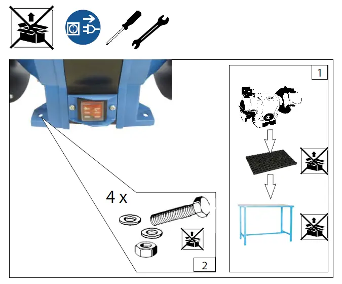 Gude-GDS-125-A-Workbench-Grinding-Machine-fig-6