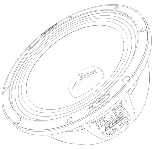 Deaf Bonce Apocalypse AP-M67AN MID Range Speaker -