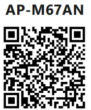 Deaf Bonce Apocalypse AP-M67AN MID Range Speaker - Qr code 1