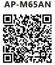 Deaf Bonce Apocalypse AP-M67AN MID Range Speaker - Qr code