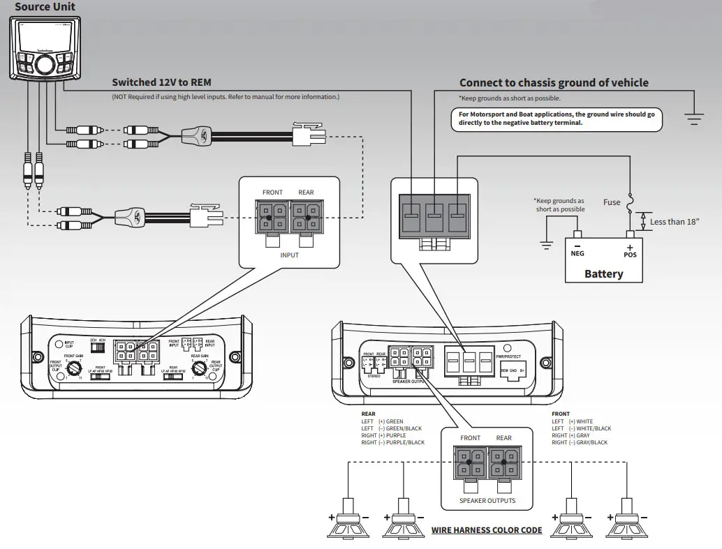 punch PBR400X4D AMPLIFIER - Figure 12