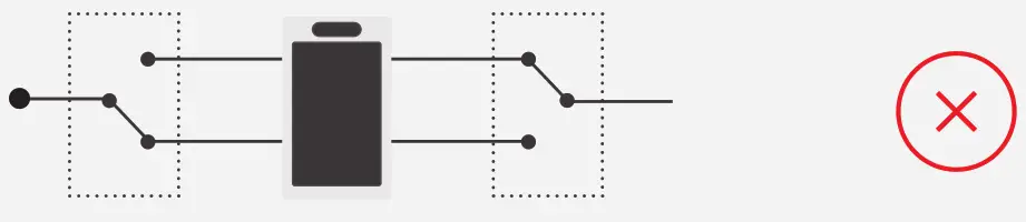 Brilliant 510-00001 All In One Smart Home Control Single Switch - Brilliant in the middle