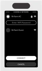 Brilliant 510-00001 All In One Smart Home Control Single Switch - Connect Wi-Fi