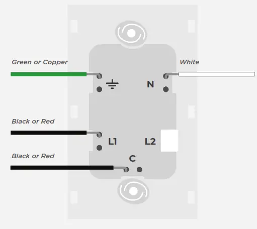 Brilliant 510-00001 All In One Smart Home Control Single Switch - Connect Wires