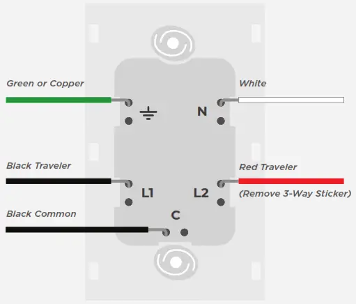 Brilliant 510-00001 All In One Smart Home Control Single Switch - Connect Wires1