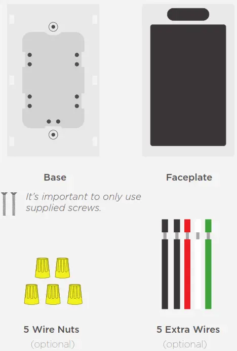 Brilliant 510-00001 All In One Smart Home Control Single Switch - In the Box