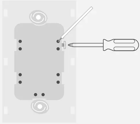 Brilliant 510-00001 All In One Smart Home Control Single Switch - Screws and Wires