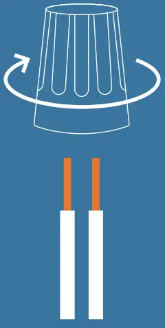 Brilliant 510-00001 All In One Smart Home Control Single Switch - Wires and Wire Nuts