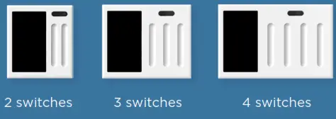 Brilliant 510-00001 All In One Smart Home Control Single Switch - swice1