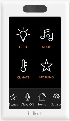 Brilliant 510-00001 All In One Smart Home Control Single Switch