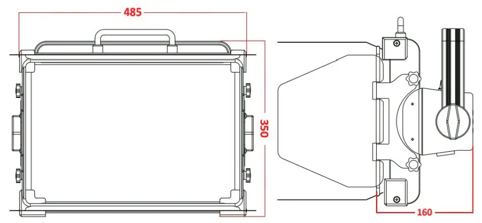 CLF LIGHTING SoftLED 200 VW Versatile Studio LightSoftLED 200 VW Versatile Studio Light - Figure 2