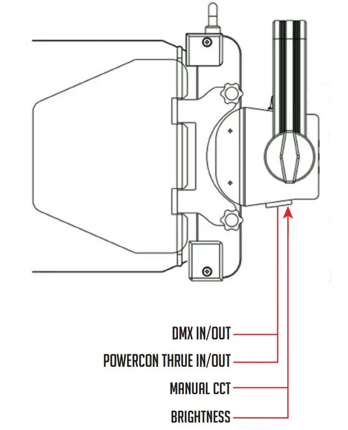 CLF LIGHTING SoftLED 200 VW Versatile Studio LightSoftLED 200 VW Versatile Studio Light - Figure 3