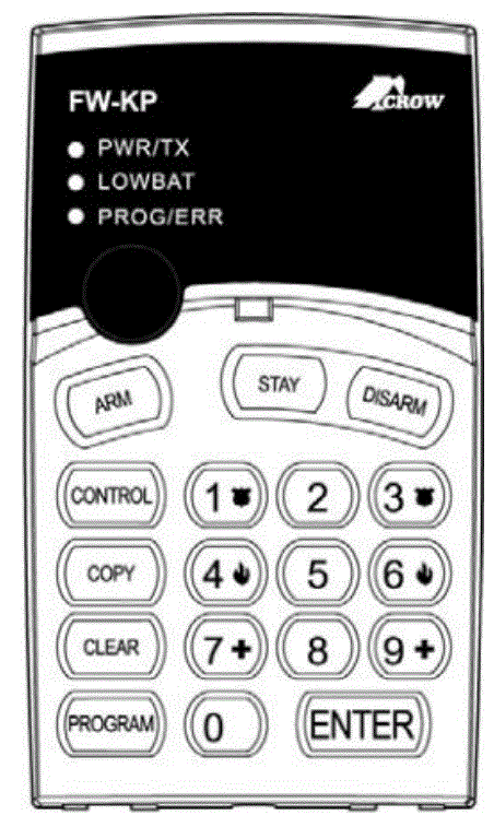 CROW-FW-KP-Wireless-Keypad-PRODUCT