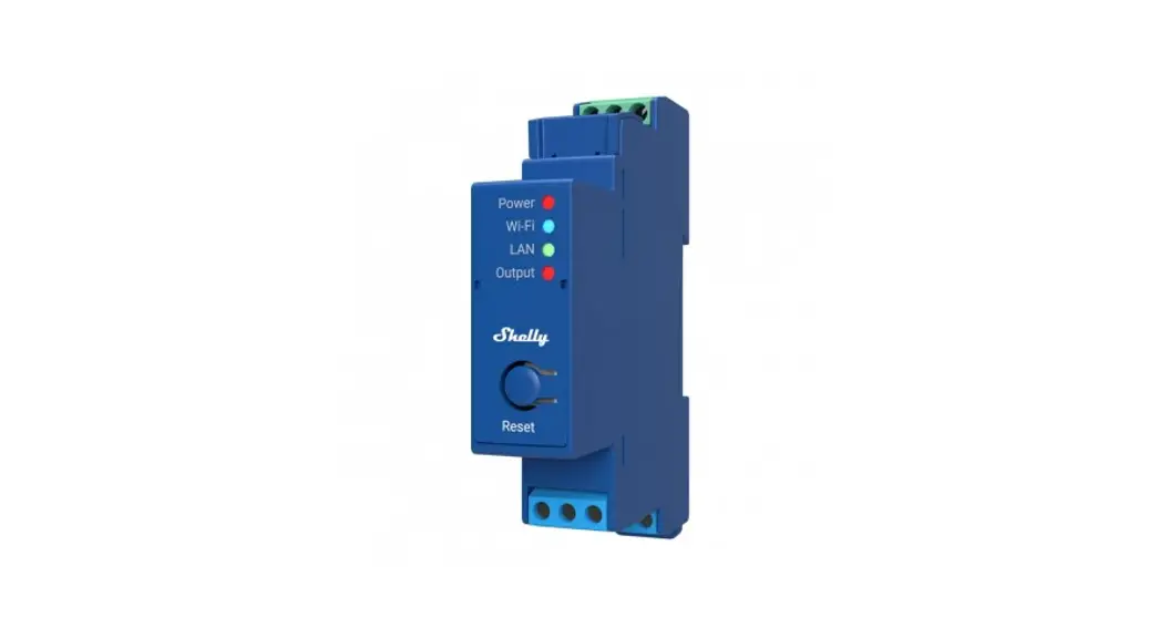Atshellypro1 Pro 1 Channel Din Rail Relay Switch User Guide