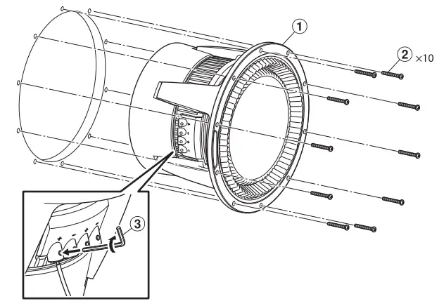 ALPINE HDZ 110 11 Inch Status High Resolution Subwoofer - INSTALLATION