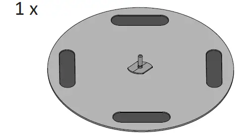 INVACARE DTEC013864 Disk for Dot 01