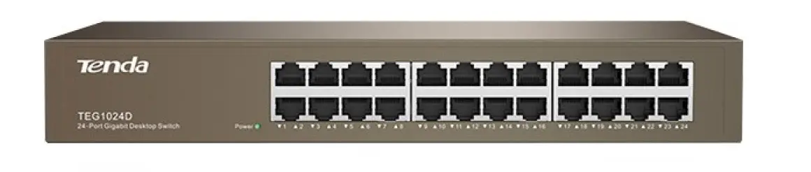 Tenda TEG1024D Network 24-Port 10-100-1000 Gigabit Switch product-img
