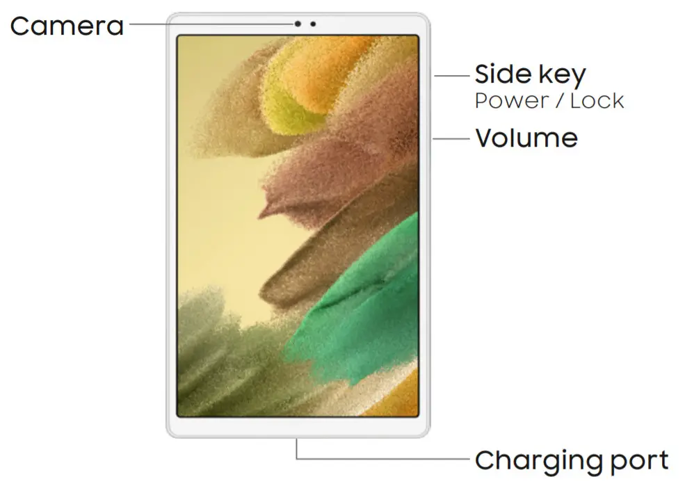 SAMSUNG Galaxy Tab 4A Lite - know your device1