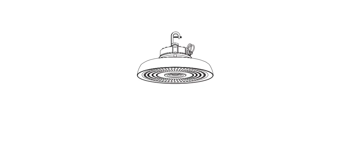 Sunco Lighting Ufo High Bay Led Fixture With Accessory Socket Instruction Manual