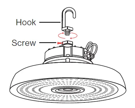 SUNCO-LIGHTING-UFO-High-Bay-LED-Fixture-with-Accessory-Socket-fig-4
