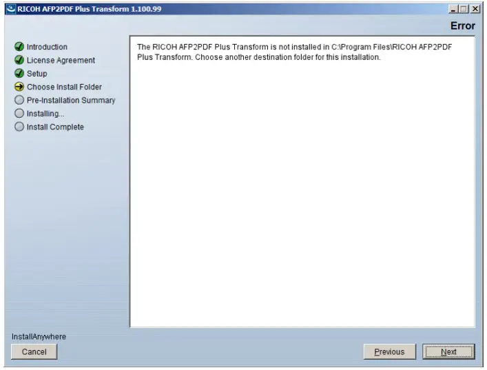 Using the AFP2PDF Plus Transform