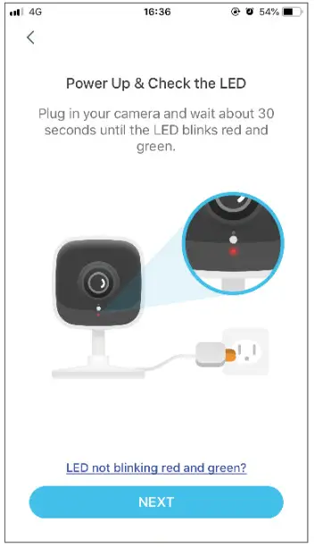 tp-link Home Security Wi-Fi Camera - Configure Camera