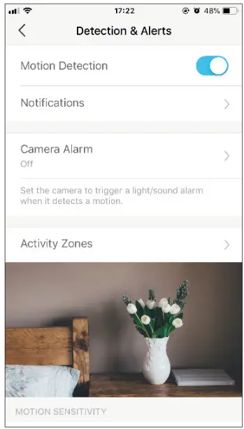 tp-link Home Security Wi-Fi Camera - Detection & Alerts