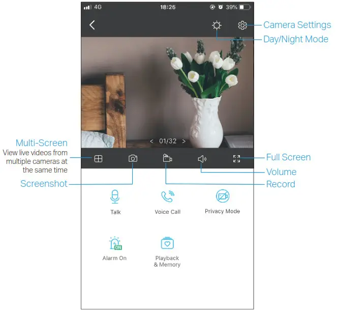 tp-link Home Security Wi-Fi Camera - LIVE