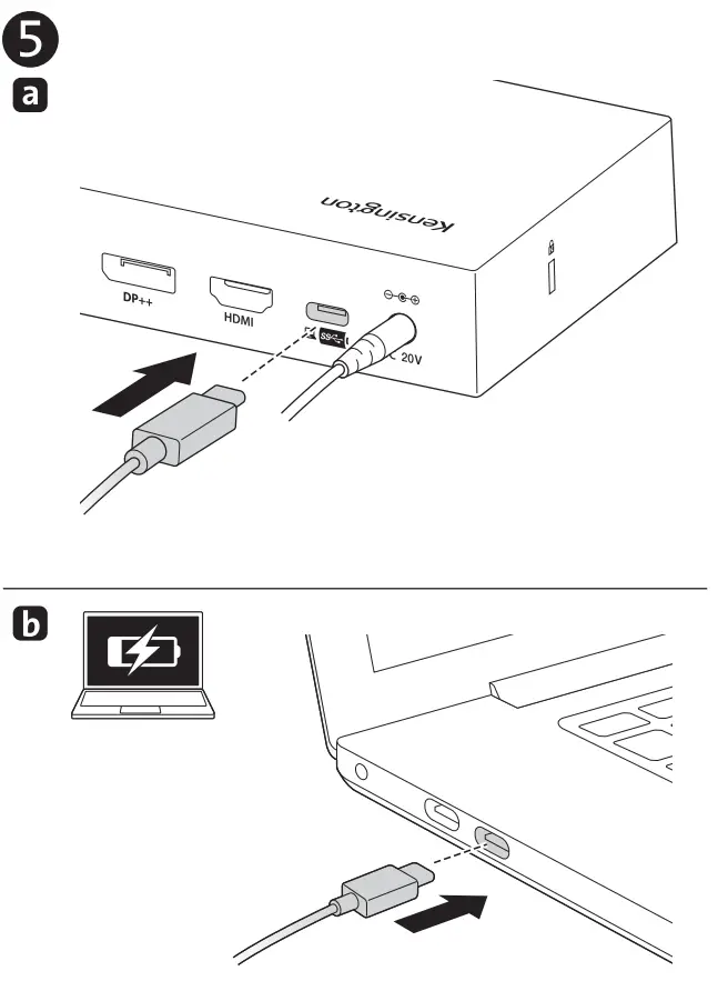 Kensington SD4820P USB-C 10Gbps Dual Video Driverless Docking Station - fig 6