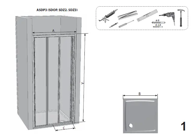 RAVAK-ASDP3-Shower-Door-2